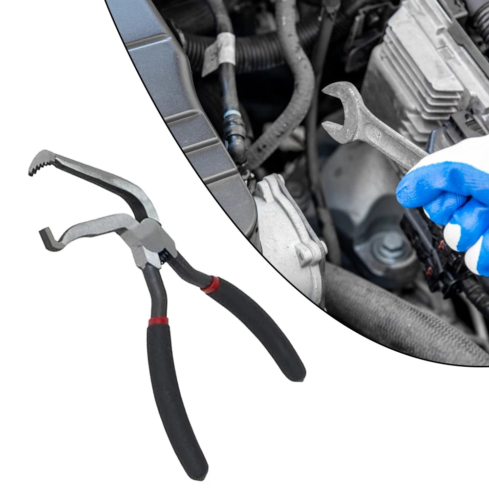 Professional Automotive Pipe Joint Pliers Filter Caliper Electrical Connector Disconnect Removal Pliers 65 Degree