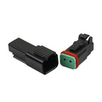 5sets DT06-2S-E004 DT04-2P-E004 Deutsch type automotive waterproof connector 2p male busbar plug with terminal