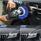 Microfiber Car Waxing Polishing Sleeve 5-10 Inches Polisher Pad Wash Buffer Waxing Sleeve Auto Body Care Cleaning Accessories