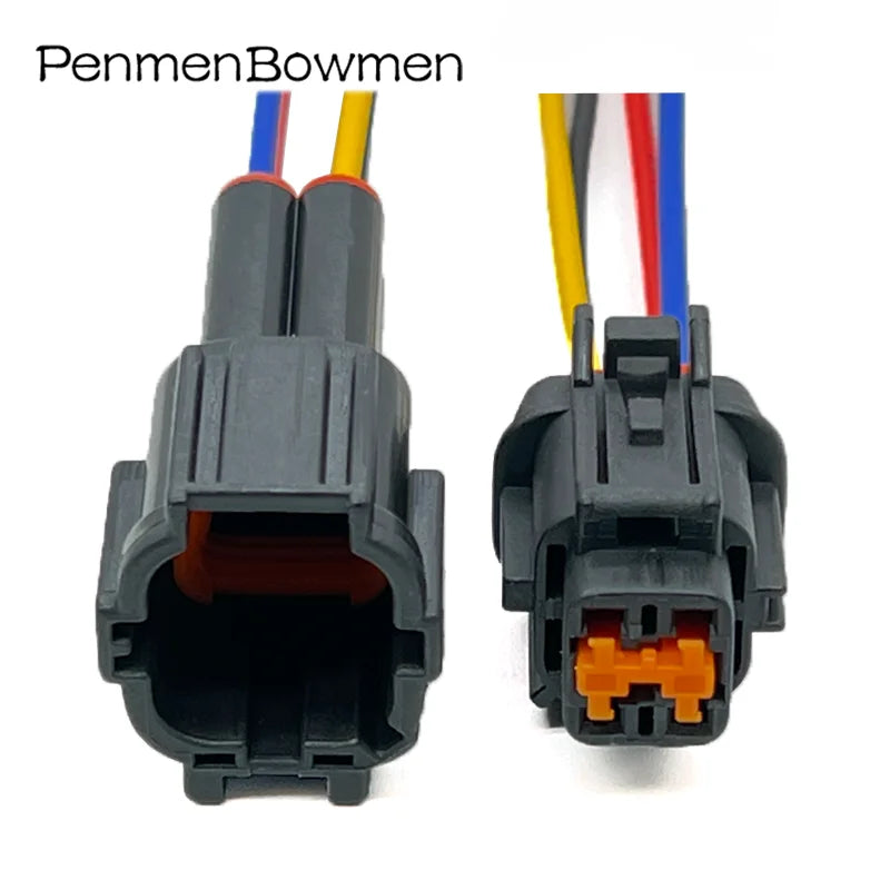 4 Pin Car Waterjet Motor Oxygen Plug Wire Harness Auto Waterproof Electrical Connector for Nissan PB291-04027 6185-1169