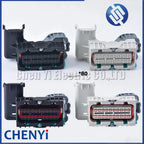 80 Pin Automotive waterproof connector ECU Computer board harness plug 13615066 13615065