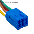 1 Set 6 Pin 6242-5061 Car Taillight Electrical Cable Connectors Waterproof Female Wire Harness Plug
