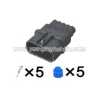 5 Pin Connector Waterproof 1mm Male Female Connector Auto Wire Harness Automobile House Cable Plug for Honda 6189-1081 6189-6909