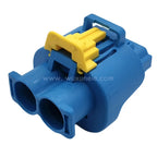 10 Sets 2 Pin 1544650-2 Automotive Sealed Wire Connector for Cooling Fan Plug