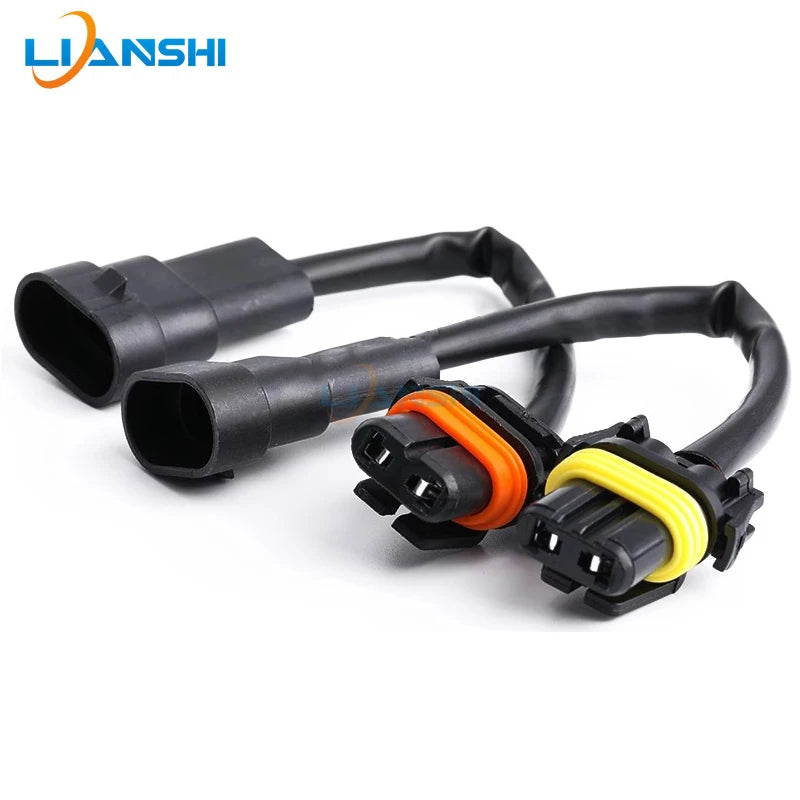 Car connector 9005HID Xenon lamp power cord 9006 Ballast power harness Car harness lamp holder plug-in