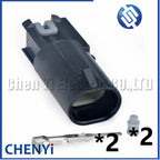 2 Pin Car intake exhaust VVT solenoid valve connector Water Temperature Sensor Plug 15449028 13512990 For Buick Chevy Hyundai