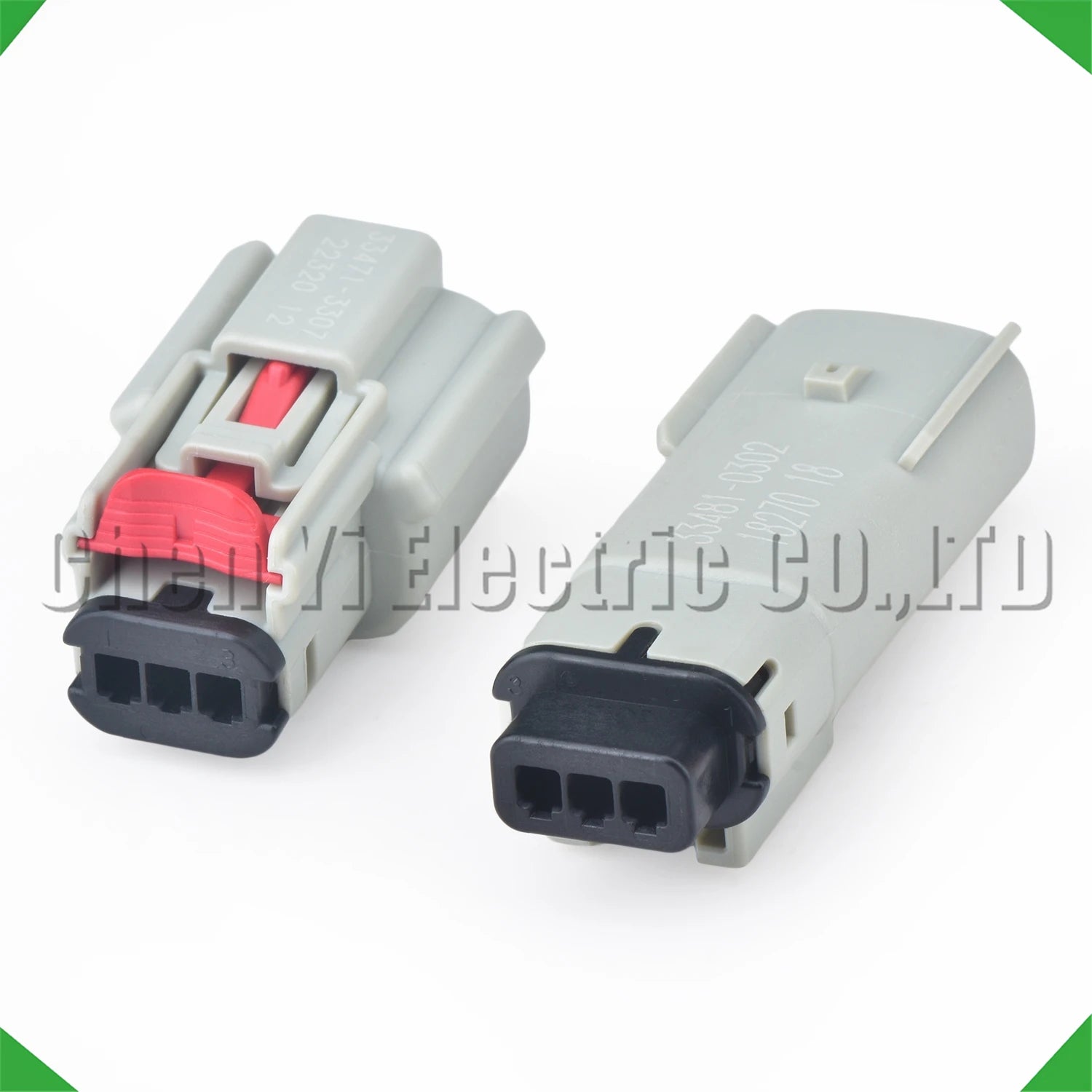 3-Pin Auto Connector Connector Automotive Connectors signal light fog light