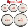 3 4 5 6 7 inch Wool Polishing Disc Car Waxing Polishing Buffing Car Paint Care Polisher Pads Auto Washing Accessories