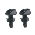 2PCS Universal Front Windshield Washer Wiper Nozzle Sprayer Sprinkler Water Spout Outlet For Toyota Mazda Hyundai Car Accessorie