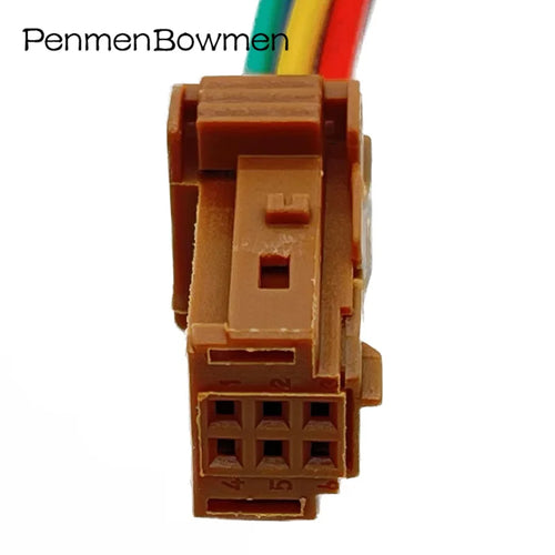 1 Set 6 Pin Car Window Regulator Switch Electrical Cable Connectors Female Male Wire Harness Plug MG643284 1379118-498298-0004
