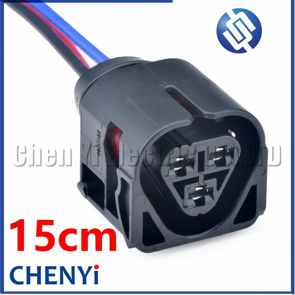 3 Pin auto waterproof Connector lgnition coil plug 12521437985 12527519996 2848393 For 318i 320 325 E38 E39 E46 E60 E66 E90 325i