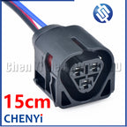 3 Pin auto waterproof Connector lgnition coil plug 12521437985 12527519996 2848393 For 318i 320 325 E38 E39 E46 E60 E66 E90 325i