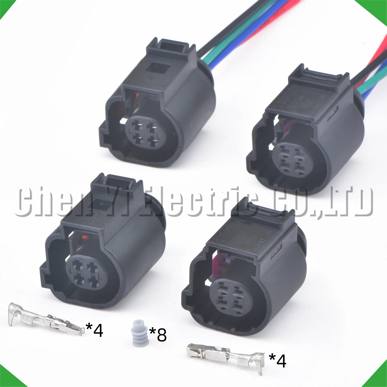 4-Pin Auto Connector Connector Automotive Connectors Daytime running harness 4H0973712A Vw