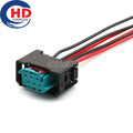 6 Pin Connector Waterproof 0.6mm Series Female Connector Motorcycle Electrical Harnesses Wiring Harness 9-967616-1