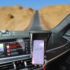 Car Mobile Phone Sunscreen Foldable Not Hot Stuck Screen Non-reflective Free Of Installation Mobile Navigation Sunshade amabilis
