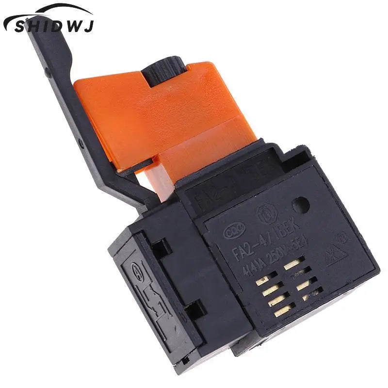 1pc FA2-4/1BEK Lock On Power Electric Hand Drill Speed Control Trigger Switch 250V