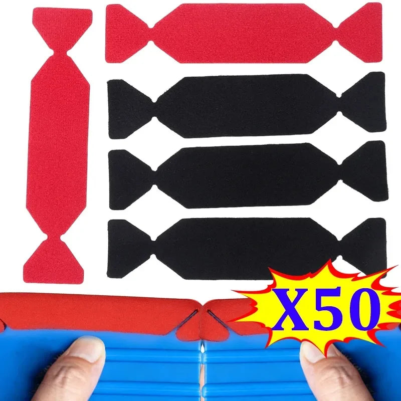 5-50PCS Auto Scratch-Free Candy Shape Tinting Film Scraper Replacement Patch Fleece Replaceable Felt Cloth for Vinyl Scraper