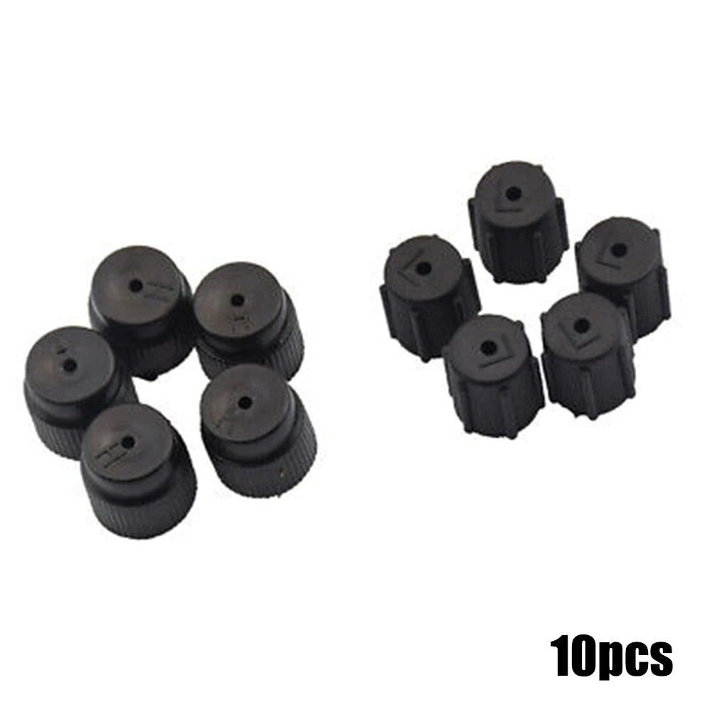 10 Pcs R134a Air Conditioning Cap Sealing Cap 5pcs Of High AC Cap 5 Pcs Of Low AC Cap 16mm Air Conditioning Accessories