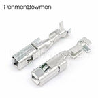 10 Pcs 2.8MM Car ECU Brass Crimp Terminal Wire FCI Big Pins for Connector With 18AWG Cable 211PC249S8005 211PC249S0005