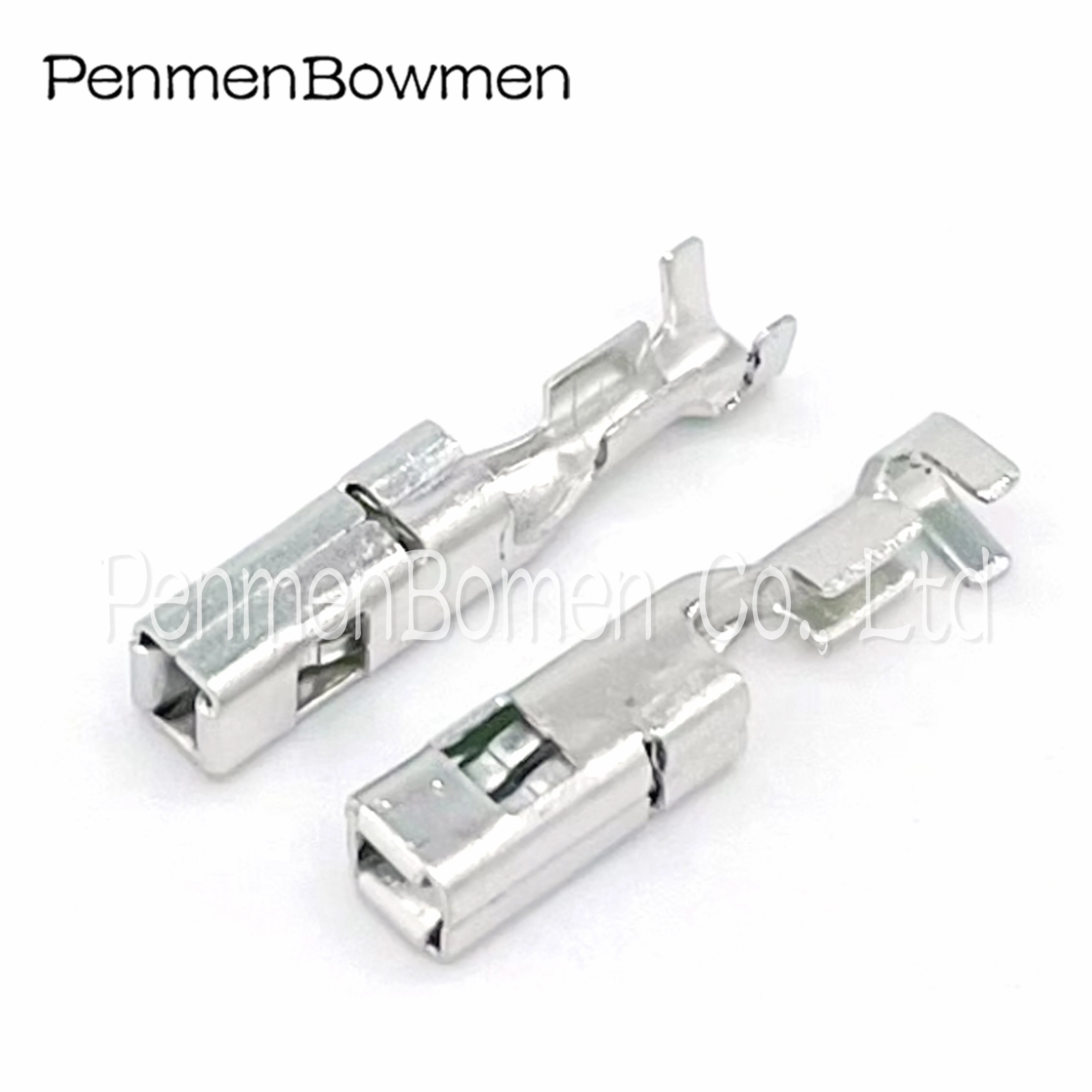 10 Pcs 2.8MM Car ECU Brass Crimp Terminal Wire FCI Big Pins for Connector With 18AWG Cable 211PC249S8005 211PC249S0005