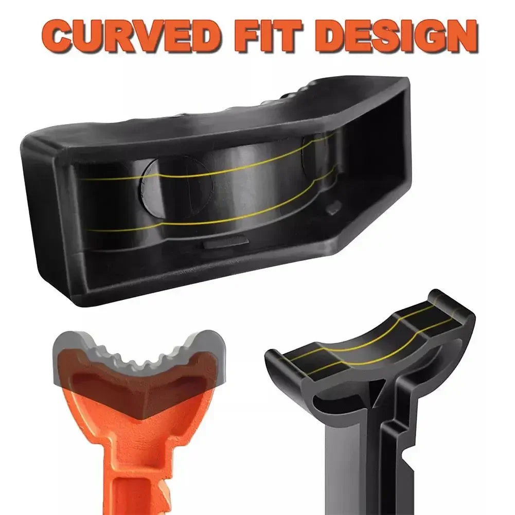 Car Slotted Lift Jack Stand Rubber Pad Floor Adapter Frame Rail Pinch Lifting Universal Repair Tools Safety Grip Pads 3Ton Amagi