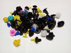 30kinds High Quality Plastic Car Body Door Push Pin Rivet Fasteners Trim Moulding Clips Screw Driver for Trains Truck Amagi