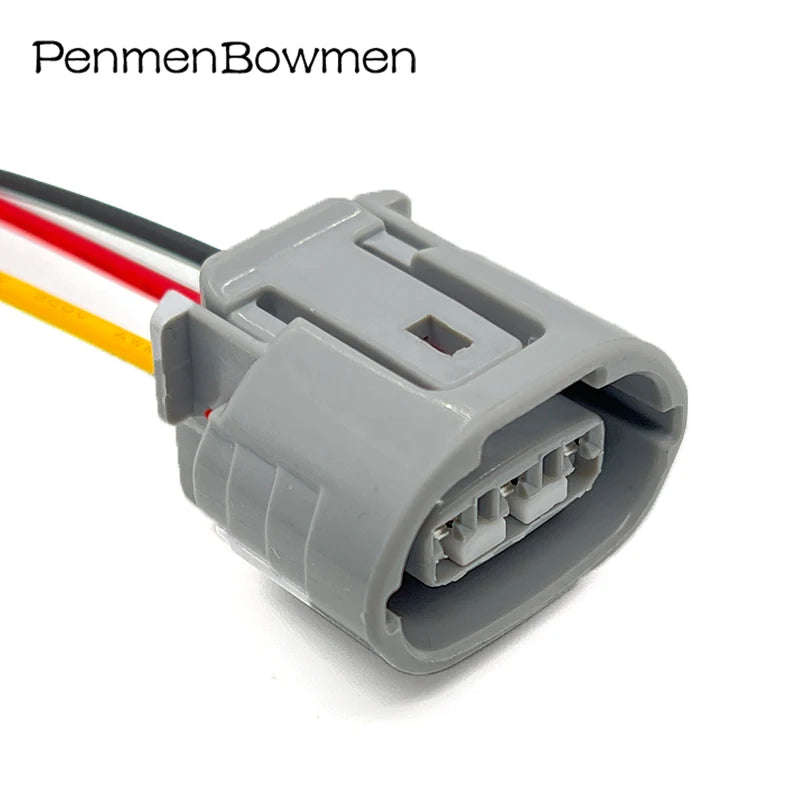 1 Set 3 Pin Alternator Lead Repair Regulator Electrical Connector Wire Harness Plug 6189-0443 For Toyota Nissan 90980-11349