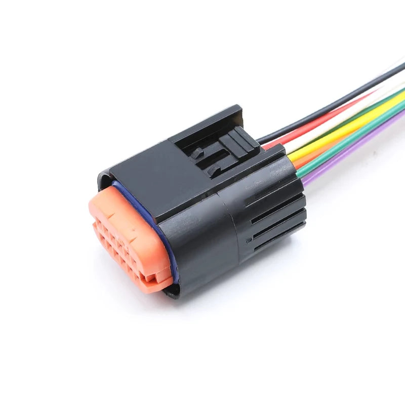 JAE type automotive waterproof connector MX23A12SF1 MX23A26NF1 PCB board end harness plug pin end