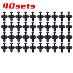 10-50sets Bumper Trim Buckles Cars Rivet Clips Doors Sill Fixing Clips Wheel Arch Clip for Mercedes-Benz BMW357 Auto Accessories