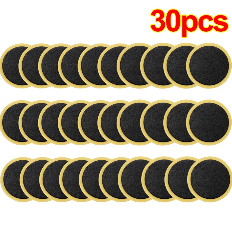 Bike Tire Repair Tools Glue-Free Tyre Puncture Quick Repairing Patches Mountain Road Bike Bicycle Inner Tyre Repair Patch Pads
