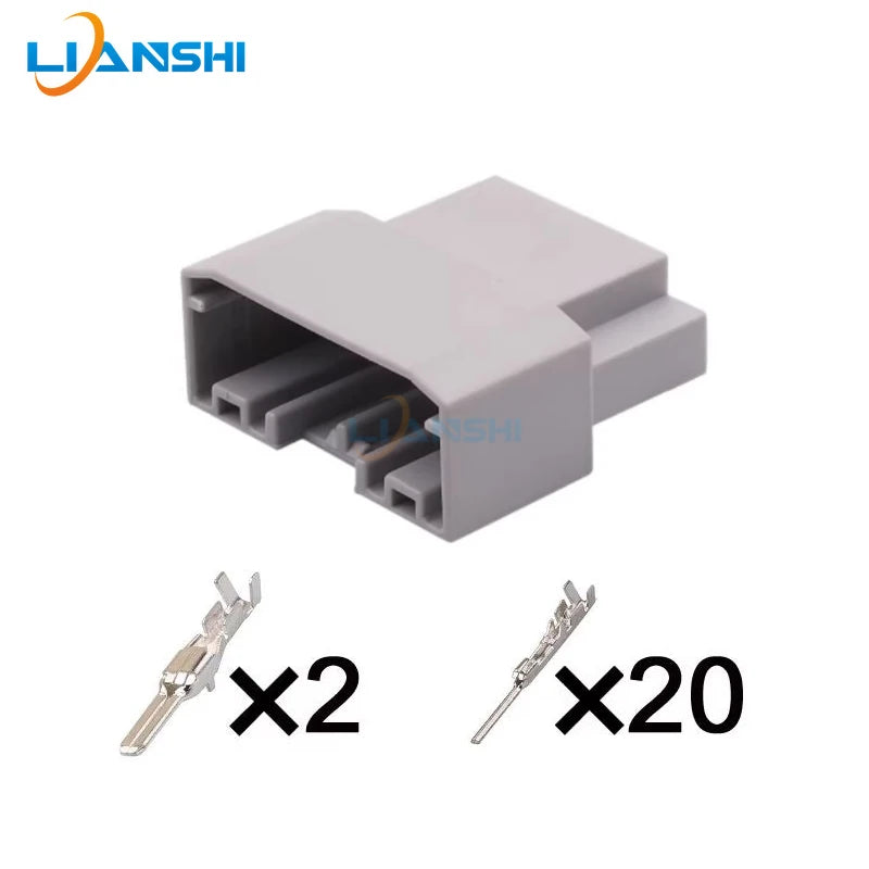 DJ7221-1-2.8-11/21 is applicable to the 22-pin automotive connector plug for automotive wiring harnesses.