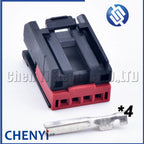 4 Pin Automotive connectors Window regulator switch plug 1456983-1 1393367-1 1-1419158-6 6-1419169-8 for Ford Focus Mondeo