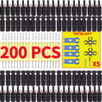 400/200/100/40/20/10 Pcs Photovoltaic Solar Connector 1000V30A Wholesale Panel Connectors Kit for PV/MC Cable 2.5/4/6mm²