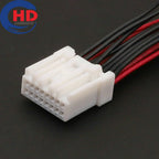 16 Pin Unsealed Male Female Connector Cable Motorcycle Electrical Harnesses Wiring Harness Housing 6098-4333 6098-4339
