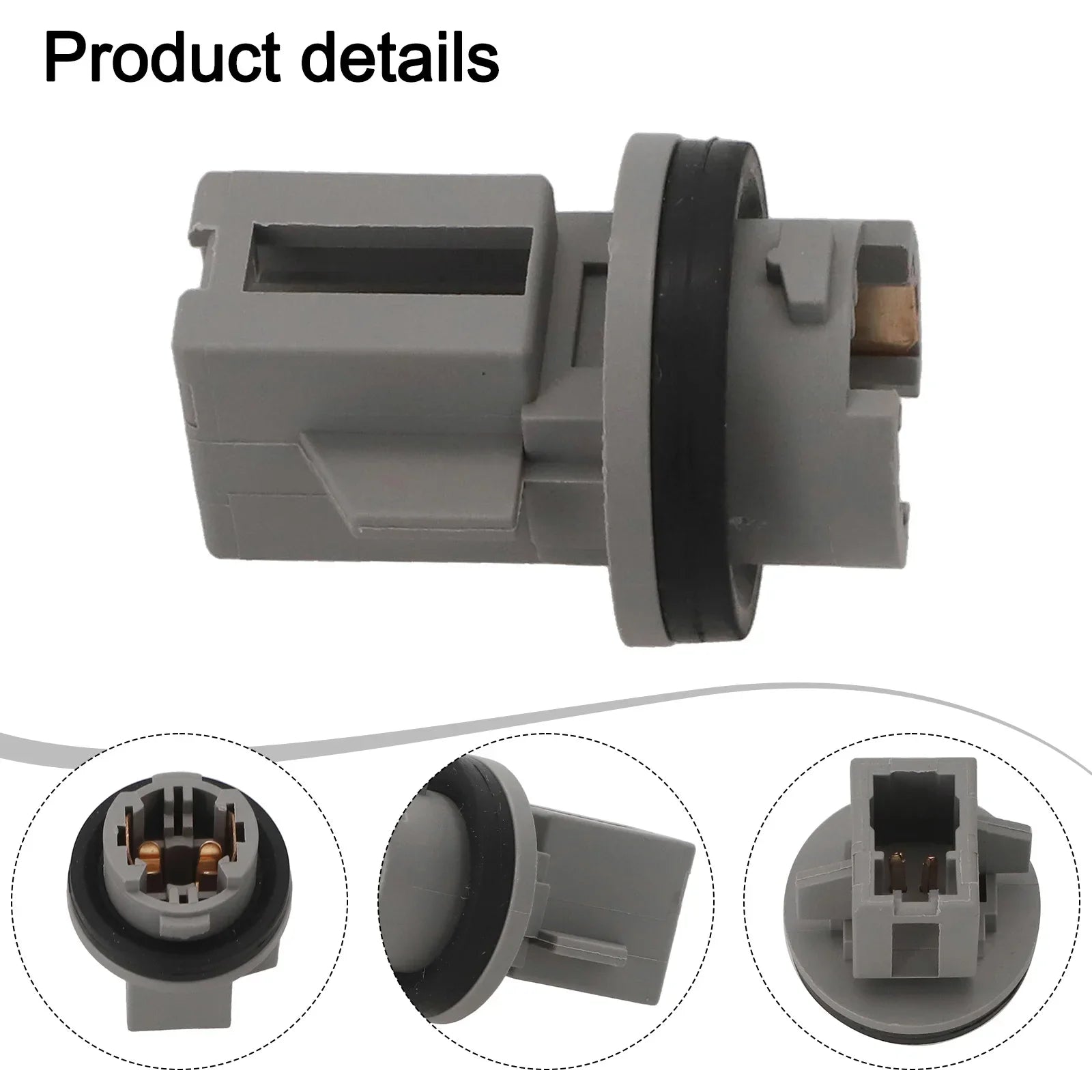 1Pcs License Plate Light Adapter Bulb Socket License Plate Lamp Holder For Hyundai 925013A000 Number Plate Lamp Holders