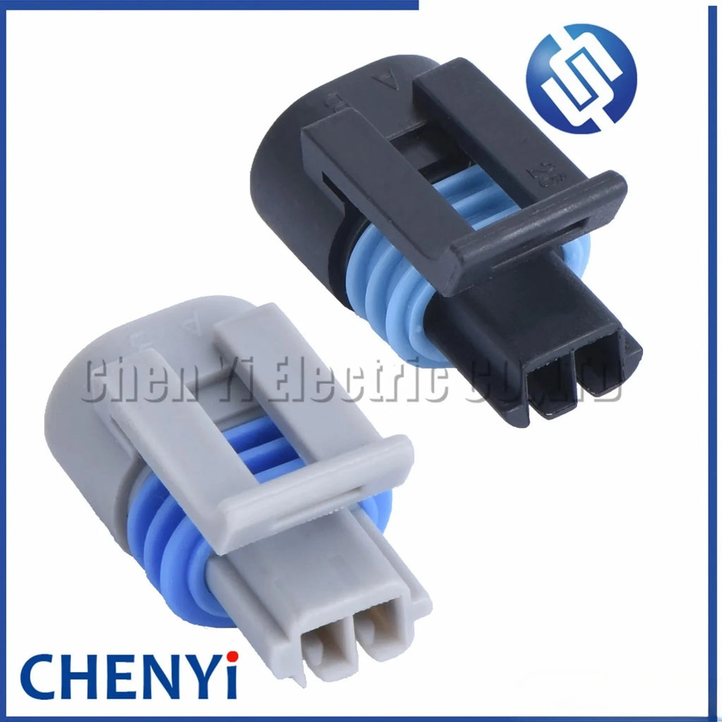 5 sets 2 Pin Water temperature sensor plug automobile waterproof connector for 12162197 12162195 12162193