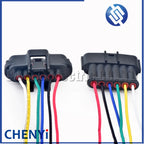 6 Pin Auto waterproof connector Accelerator Pedal TPS Throttle Sensor plug 7283-1968-30 90980-11858 For Toyota Mitsubishi