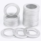 Car Engine Sump Oil Drain Seal Gasket 14mm Hole Nut Washer for Honda Engine Oil Sump Aluminium Seal Gasket Auto Parts 10/50PCS