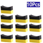 Car Wash Microfiber Towel Cleaning Sponge Brush Set for Wheel Wipe Water Suction Sponge Pad Polishing Tyre Brushes Tools Amagi