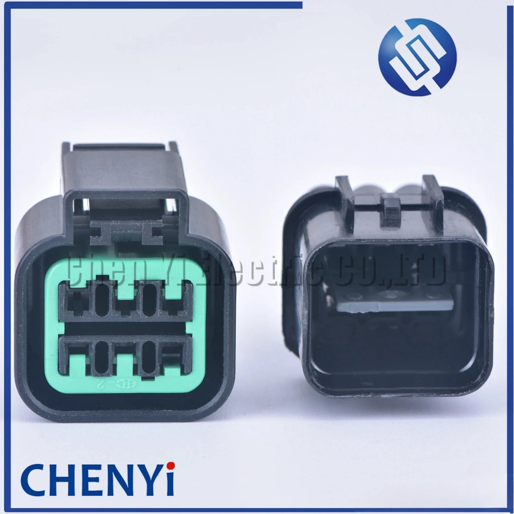 6 Pin 090 Oxygen Sensor Automotive Waterproof Connector Headlamp Fog Lamp Plug PB625-06027 PB621-06020 For Hyundai Kia