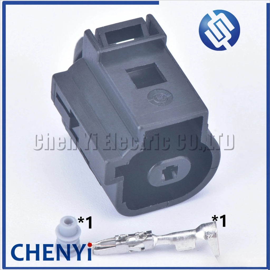 1 Pin Automotive Connectors Oil Pressure Sensor Horn Wire harness Plug 1J0973081 1J0973701 1J0973701A 1J0 973 081