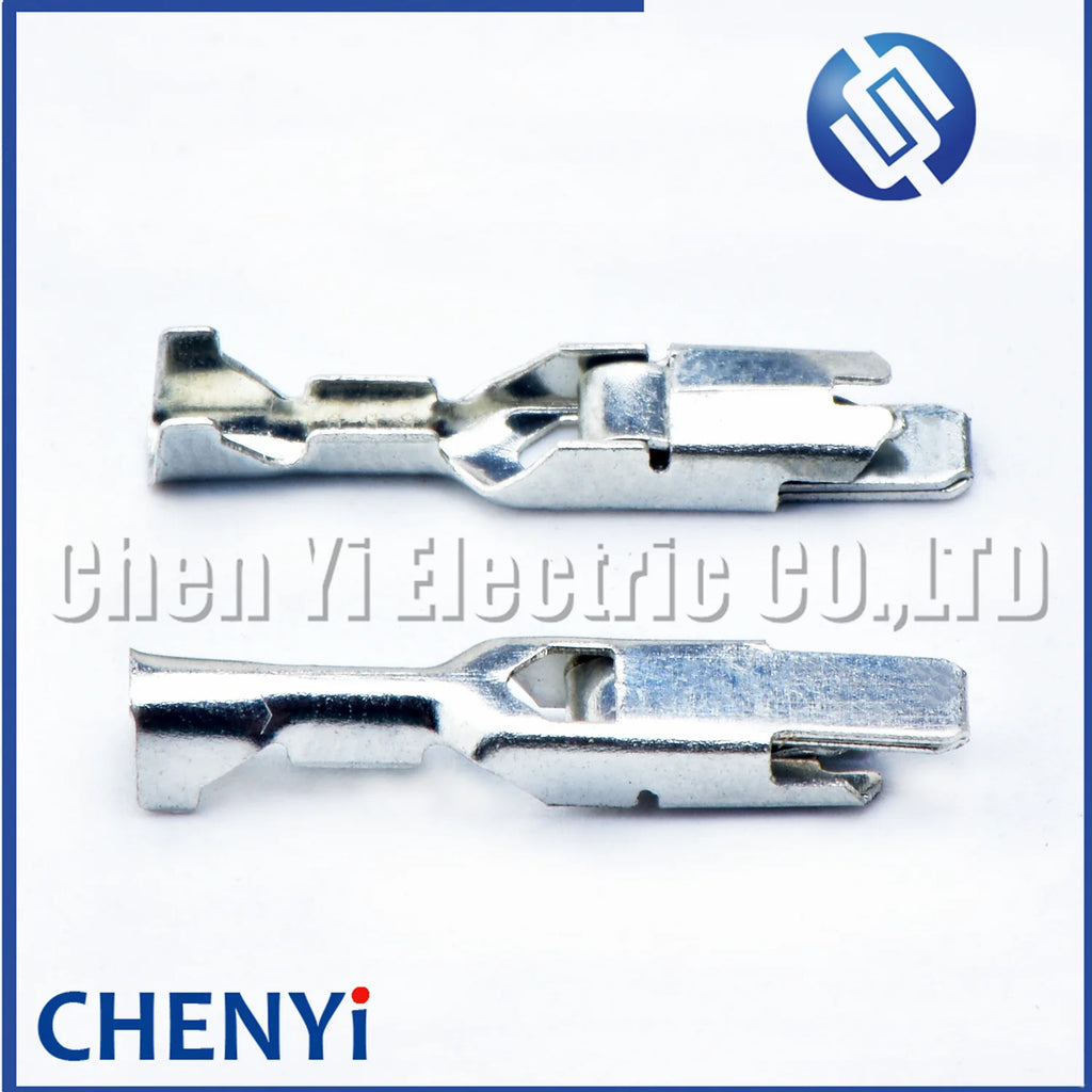 50 Pcs 2.8mm series Auto Crimping Brass tin plating Terminal Type Car door connector terminal pins Car Splices Wire Plug Pin