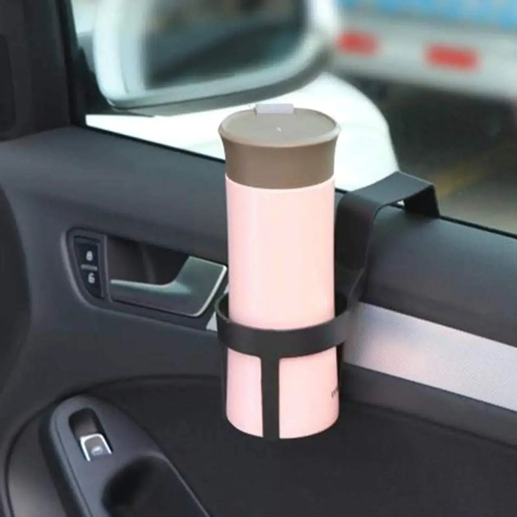 Car Cup Holder Durable Plastic Water Bottle Stand, Vehicle Interior Accessories, Space Saving Design, Easy Install, Convenient