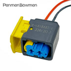 1 Set 2 Pin Car New Energy Vehicle Nitrogen Oxygen Electrical Cable Connectors Female Wire Harness Plug 4-1418483-1 0-1418451-1