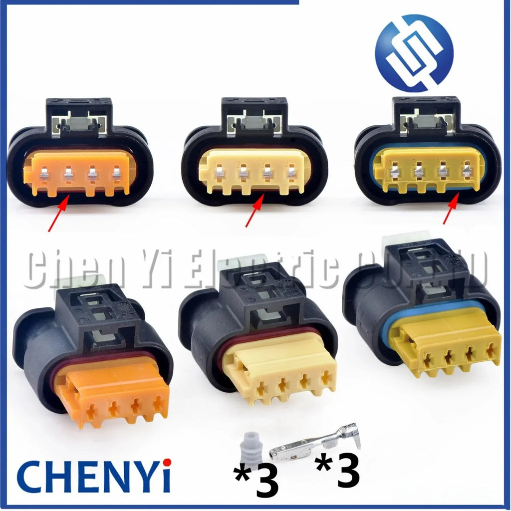 4 Pin Automotive waterproof connector Air flow meter sensor Wire harness Plug 805-122 9363600-03 9366362-03 A0005456317