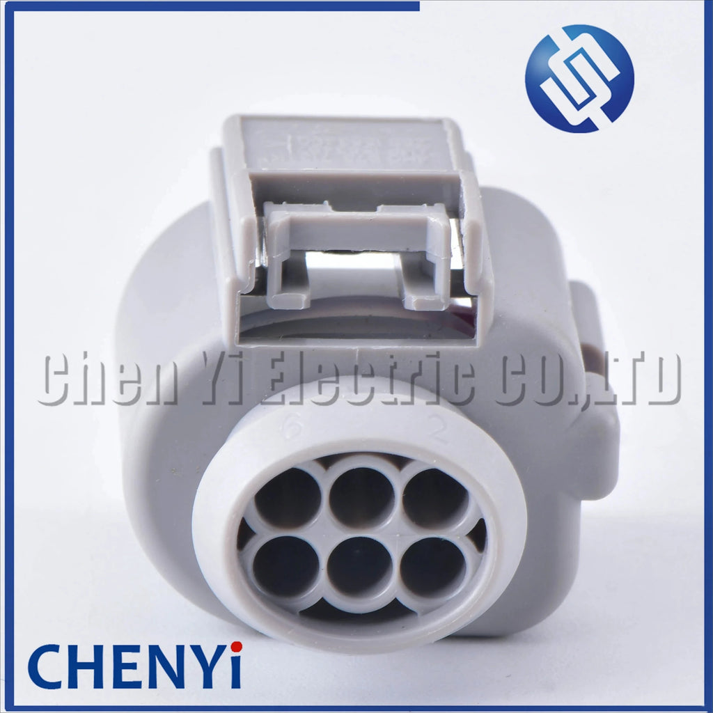 6 Pin gray Auto waterproof connector front oxygen sensor plug throttle EGR Valve plug 4H0973713B 4H0 973 713B 4H0973713