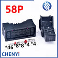 58 Pin Auto Air suspension pump connectors ABS pump Wire harness Plug 9-2208656-9 2208659-1 2208654-1 2208655-1 2208657-1
