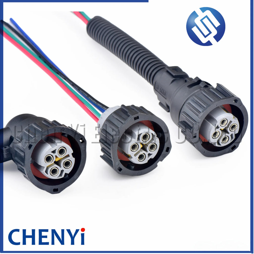 4 Pin Female 2-1813099-1 2-1813098-1 1813137-1 1-967402-3 Auto Waterproof Connector Speed sensor Plug Urea pump plug For truck
