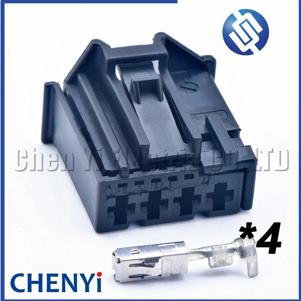 4 Pin Automotive Connectors Car door Woofer reading light Wire harness Plug 6Q0 972 704 6Q0972704 1-969503-1 For subwoofer
