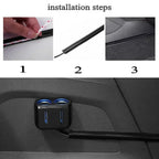4/8pcs Car Cable Organizer Kit, Neat Damage-Free Interior Sleeves for Toyota RAV4 Corolla AYGO Verso AVENSIS YARIS/VITZ Amagi